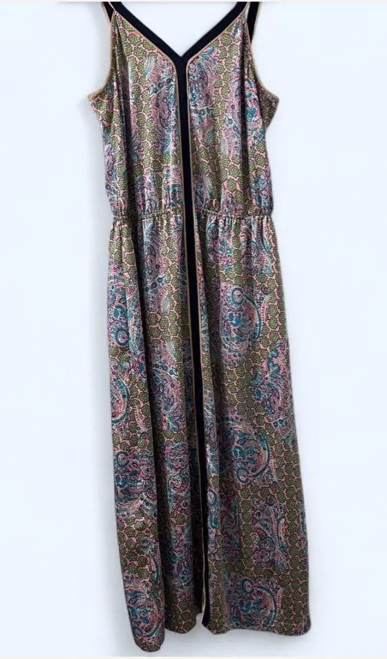 RARE Juicy Couture X Revolve Imperial Starflower Sateen Maxi Dress - Size 8 - Image 2