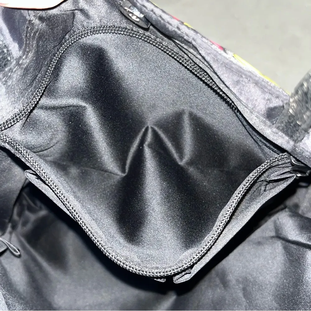 Brighton Take a Beau Black Large Bow Tote Bag Shopper Handbag Purse - Image 6