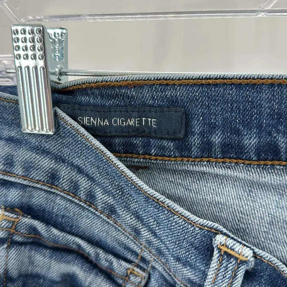 Luck Brand Sienna Cigarette jean skinny fit cropped hem casual chic - Image 3