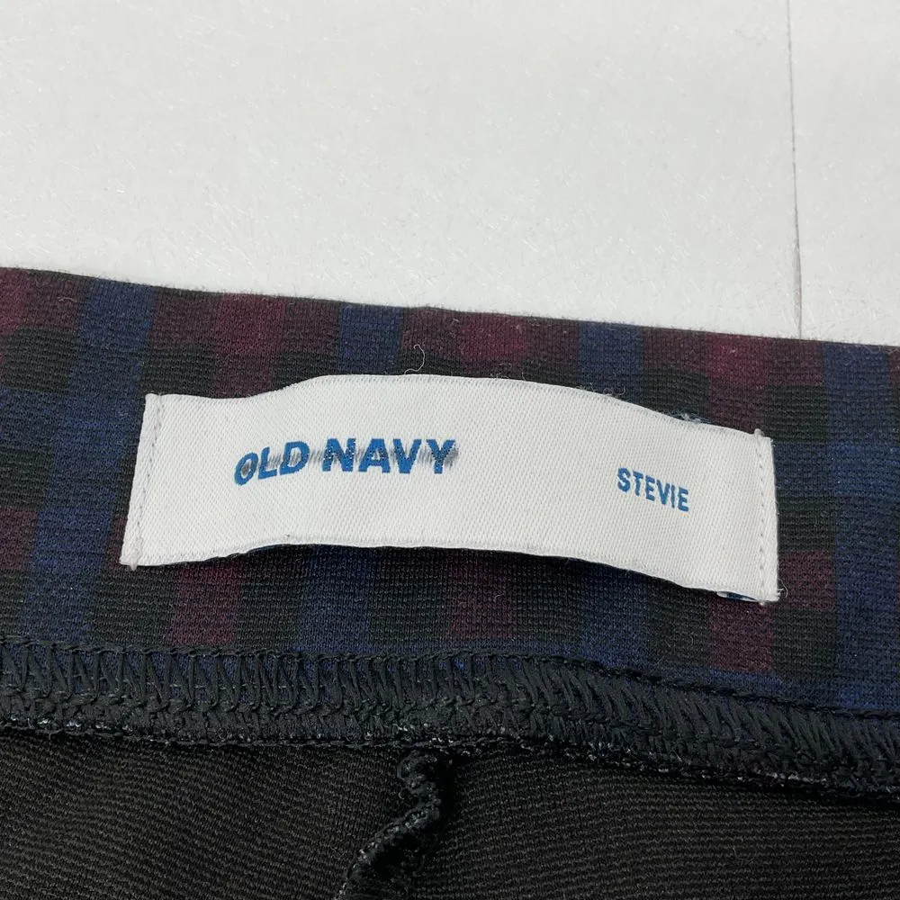 Old Navy stevie Checker Pants‎ Blue and Red Size XXL Z198 - Image 5