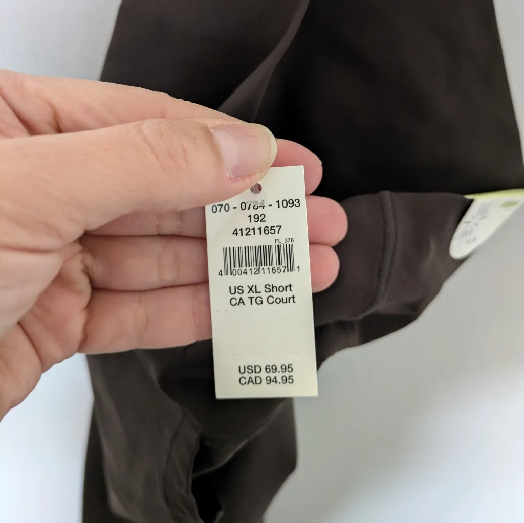 Offline By Aerie Nwt Dark Brown Wide Leg Pants Sz XL Short Nwt - Image 3