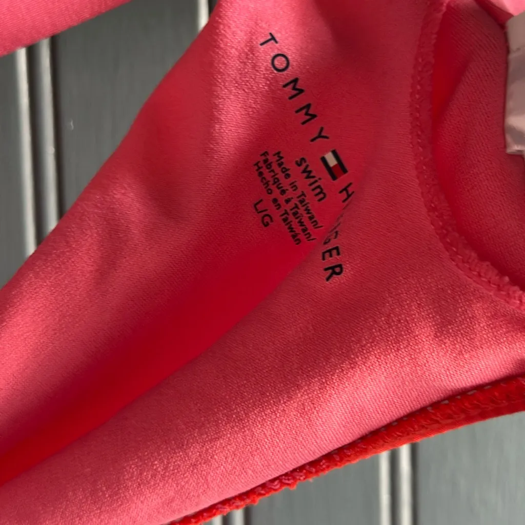 Tommy Hilfiger Vibrant Pink Swimwear - Image 3