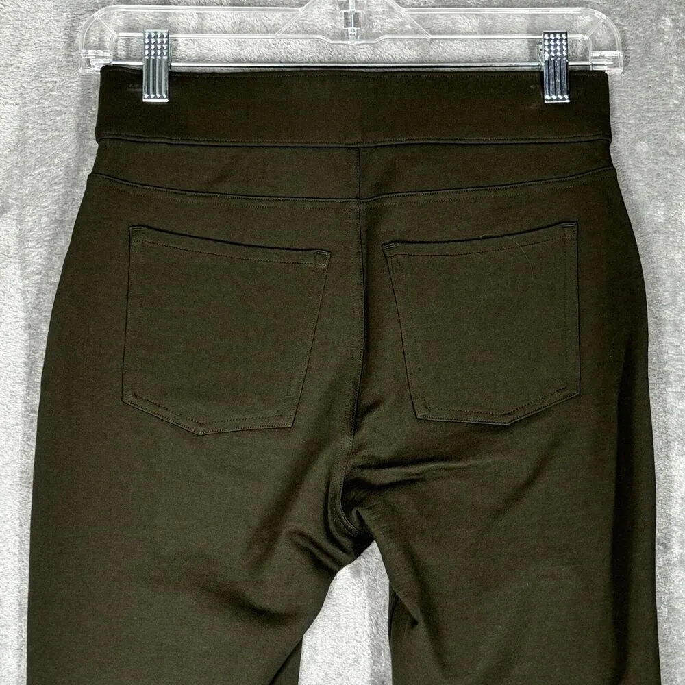 Spanx Pants Womens Small Green Shaping Tummy Control Skinny Office Preppy Casual - Image 5