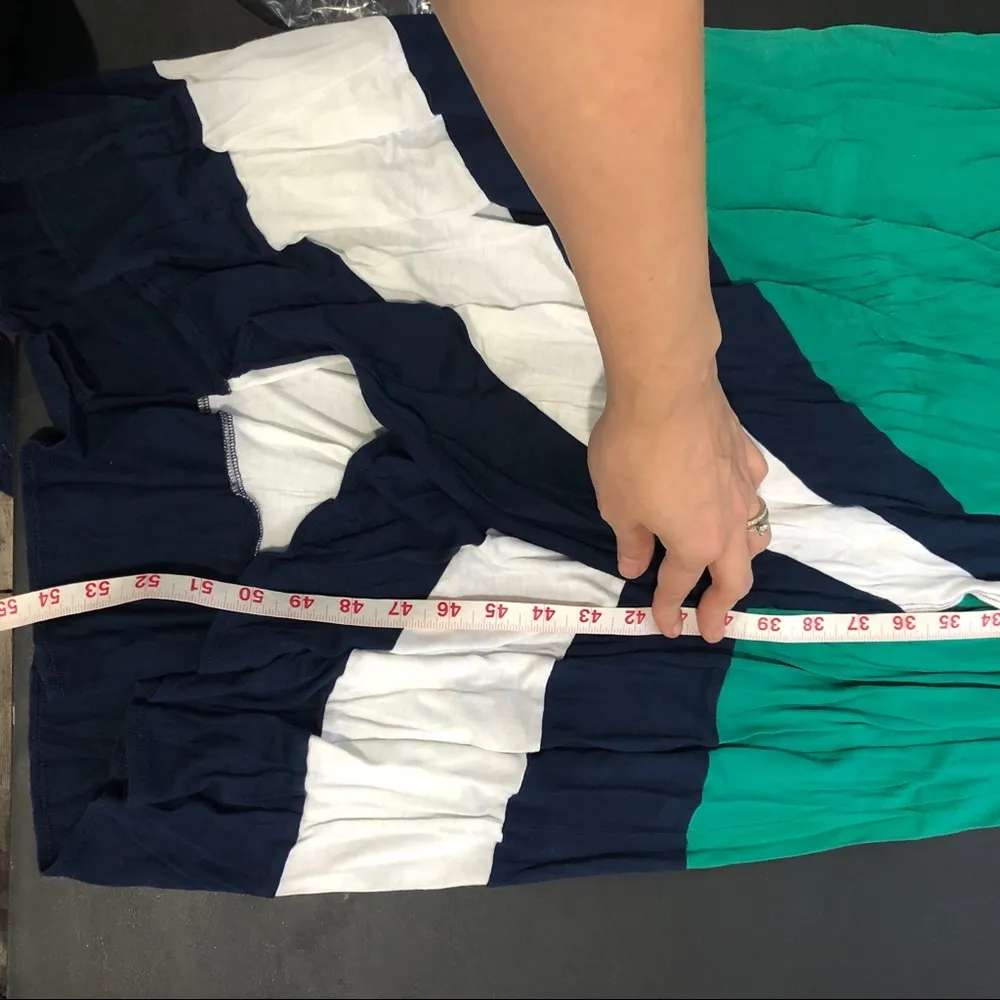 Soprano plus size 1X sleeveless striped jersey knit maxi dress - Image 10