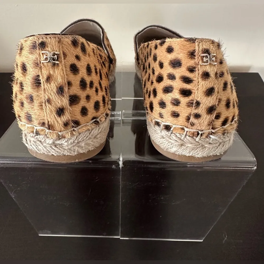 Sam Edelman Kesia Animal Print Espadrille Loafer Flats - Image 4