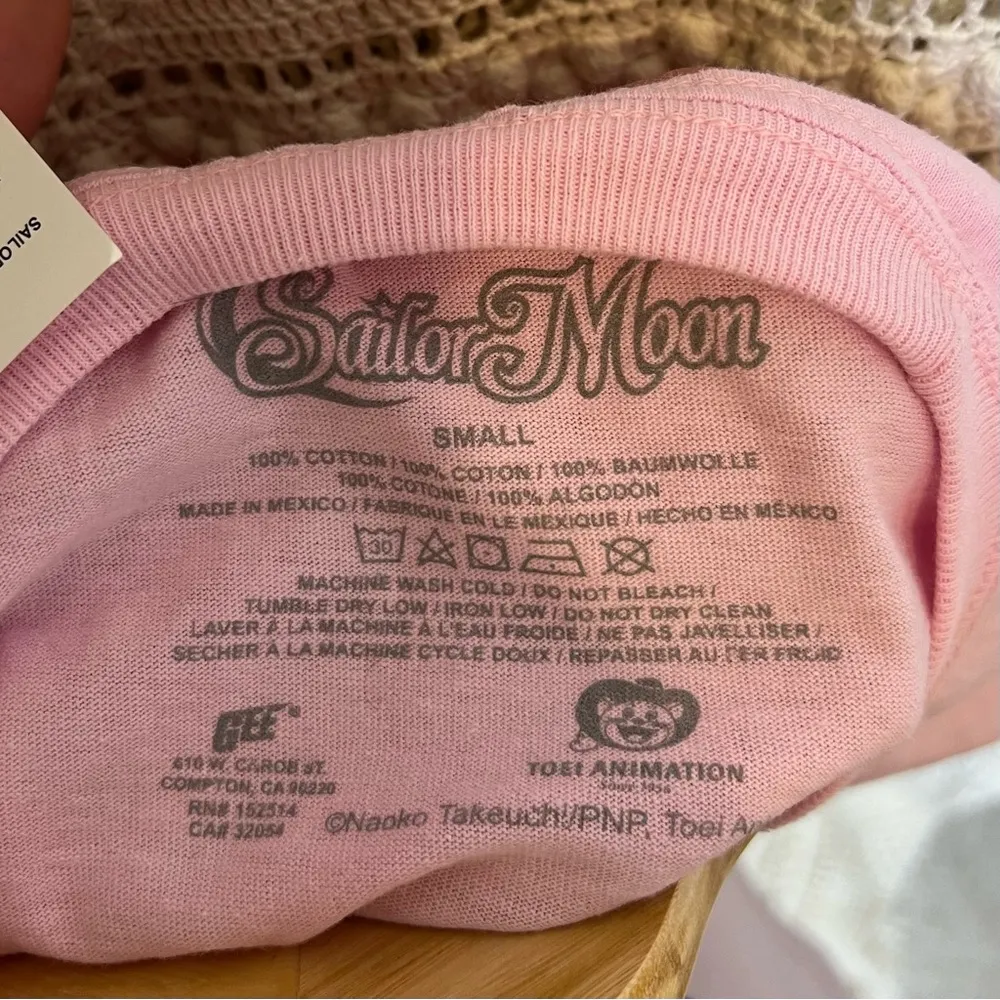SAILOR MOON Pink Unisex T - Image 5