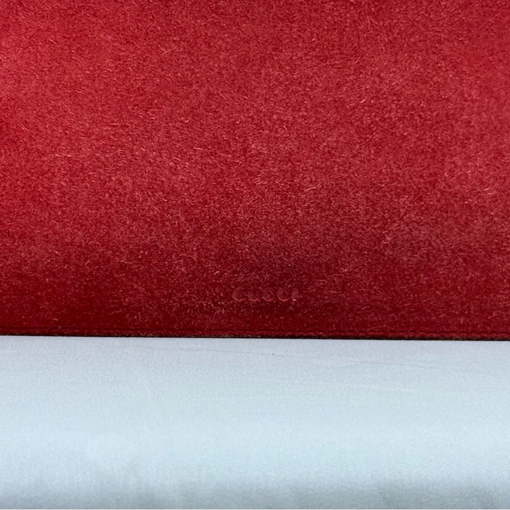 Gucci Suede Vitello Velvet Small Dionysus‎ Shoulder Bag Vulcanic Red - Image 3
