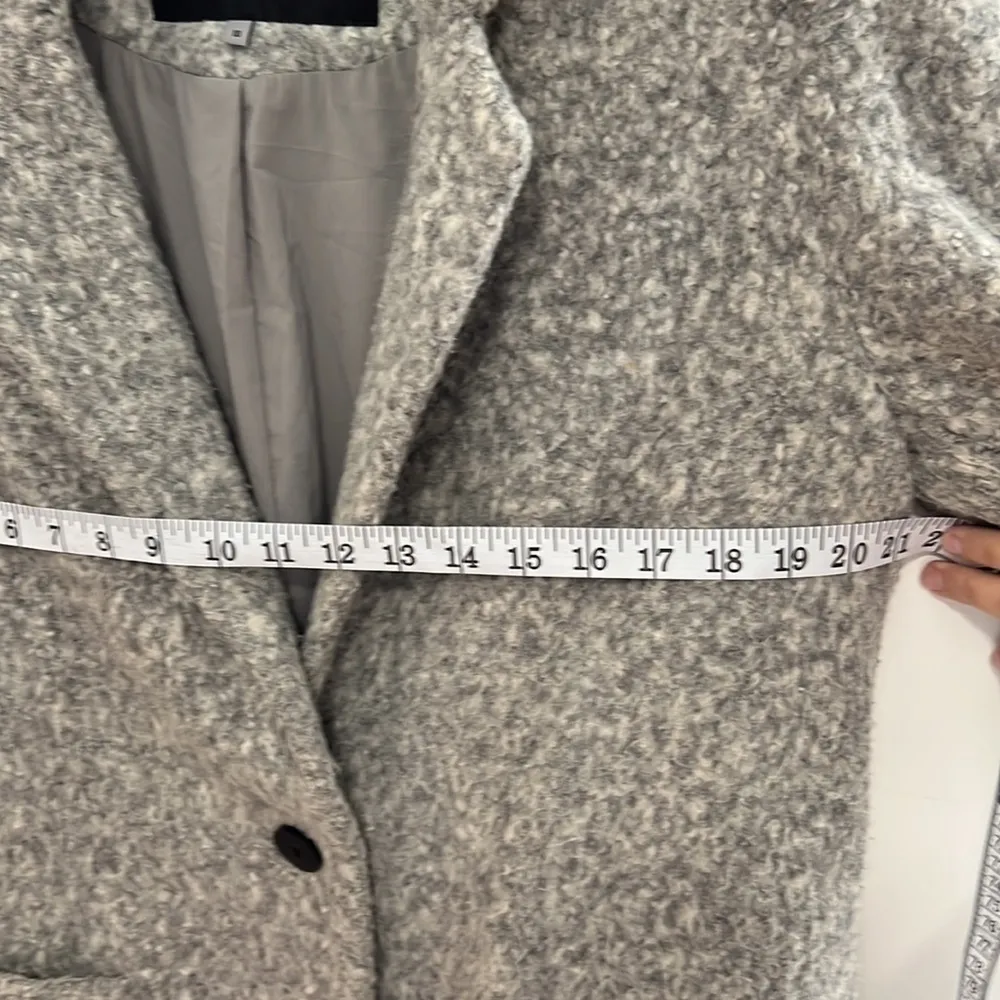 Zac Zac Posen Grey Coat Size 10 EUC Gray - Image 11