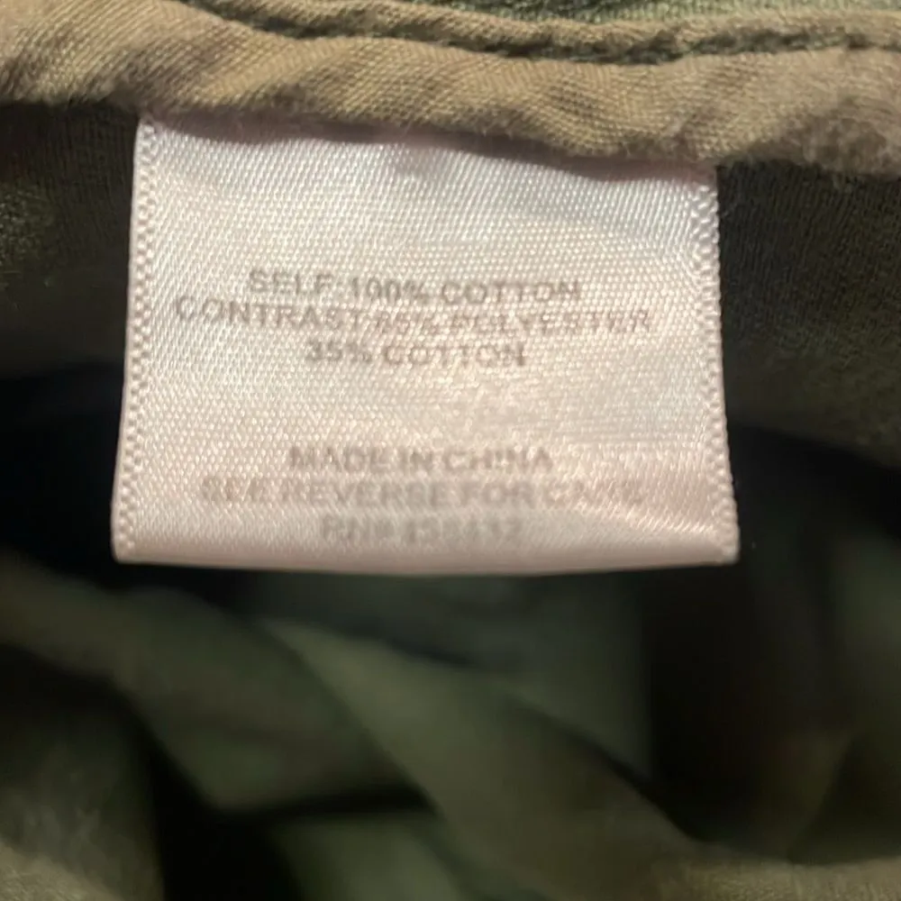 ModCloth- Olive Green Capulet Embroidered Aztec Utility Anorak Jacket- Size S - Image 10