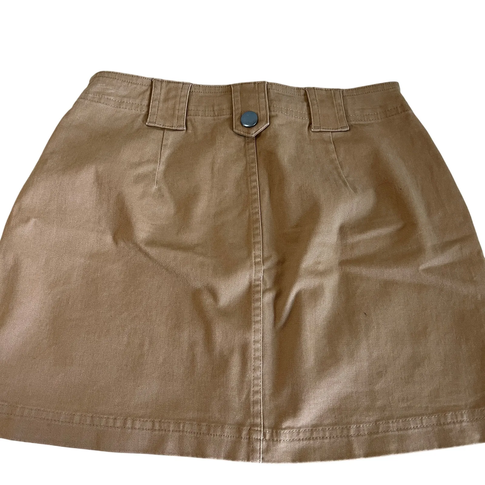 Wild Fable Women's Brown Cargo Utility A-Line Mini Skirt - Size XXS - NWT - Image 4