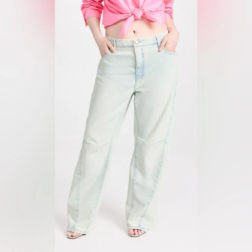 GOOD AMERICAN Good 90s Drawstring Jean - Image 3