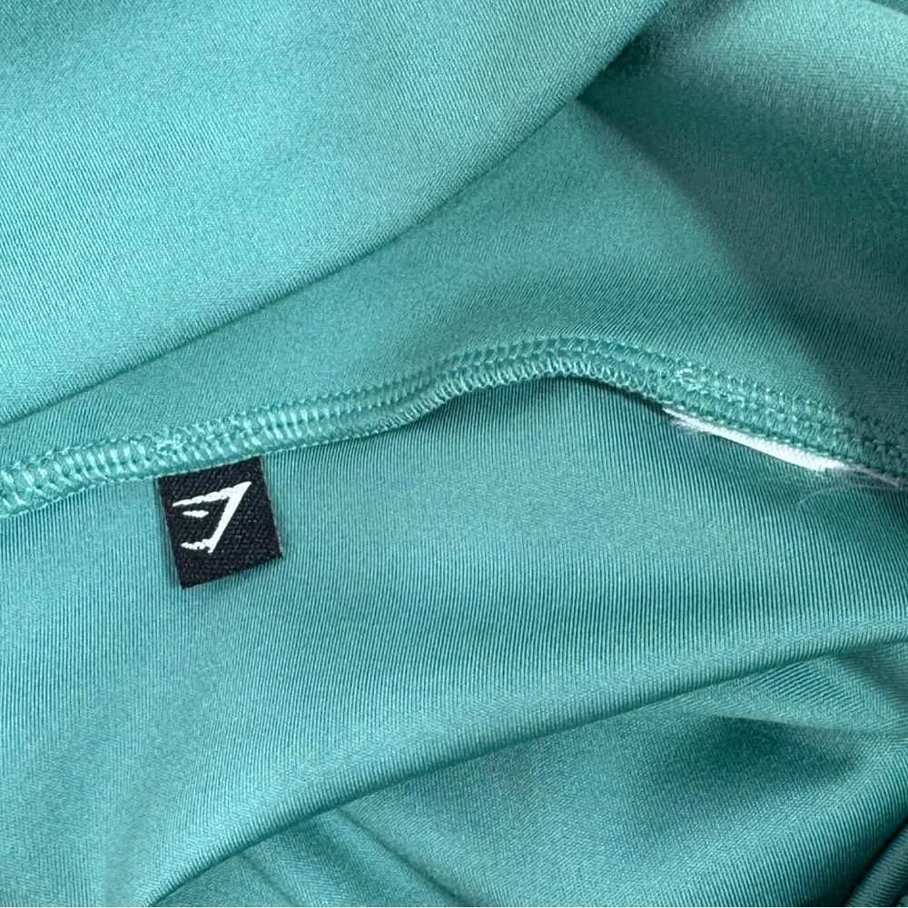 Gymshark Power Hold Leggings Teal‎ Aqua Green XS - Image 7