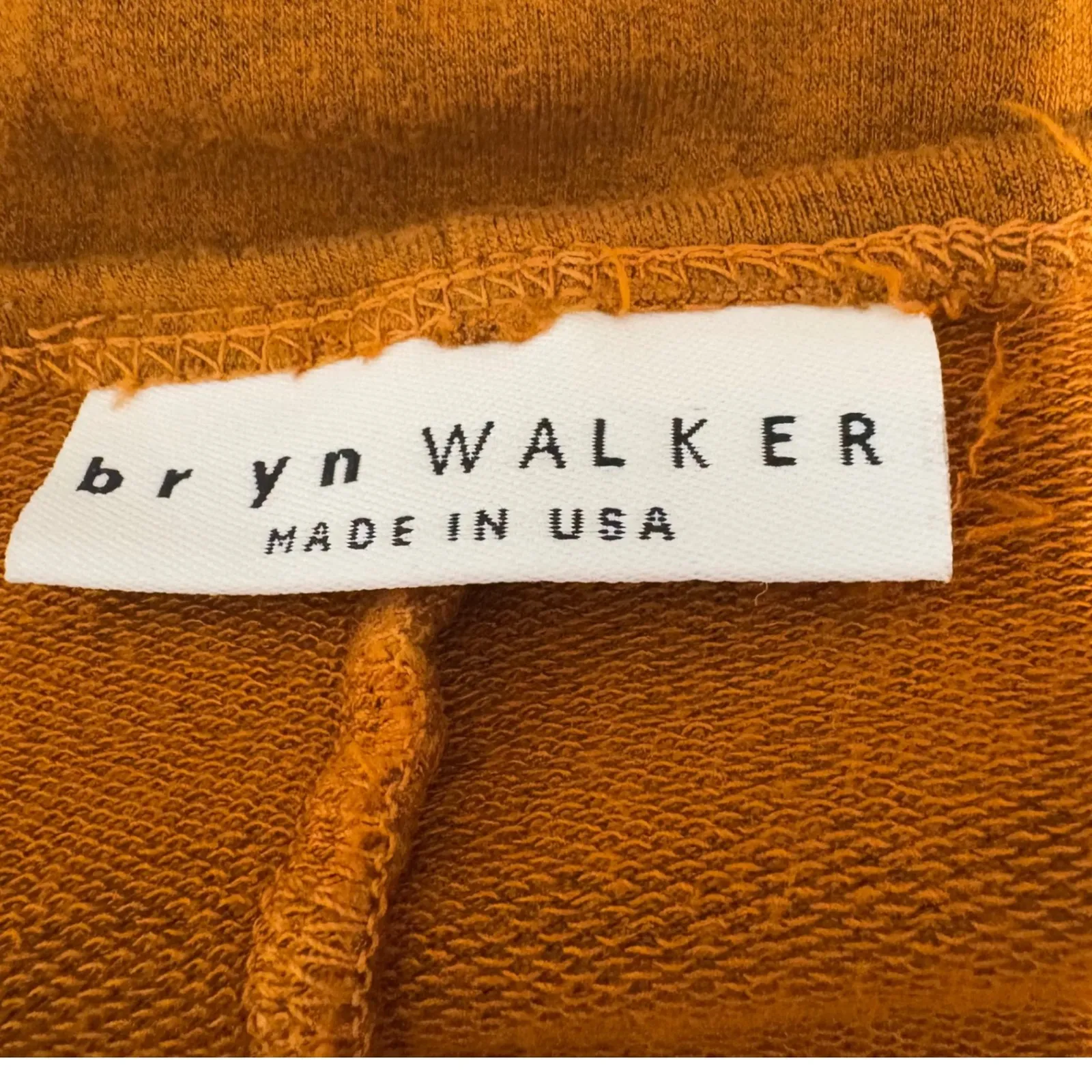 Bryn Walker Women Tunic Top M Burnt Orange‎ Asymmetrical Hem Lagenlook Artsy - Image 4