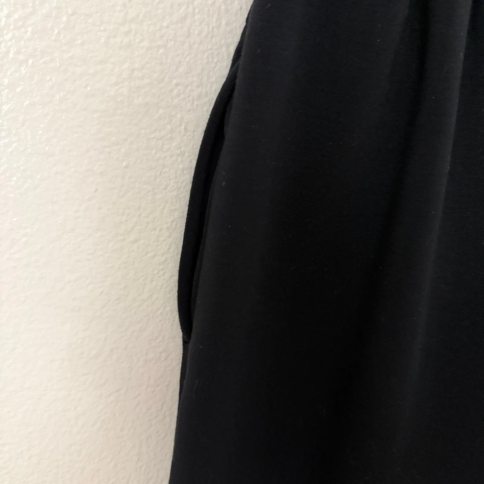 Spanx Air Essentials Cinched Shirt Dress Womens XS Black Comfort Lightweight - Image 6