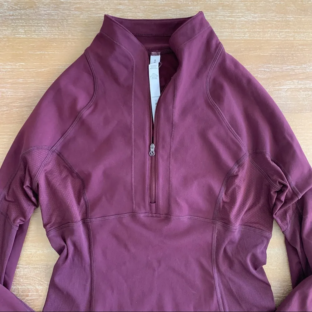 Lululemon Purple Pullover 8 - Image 2