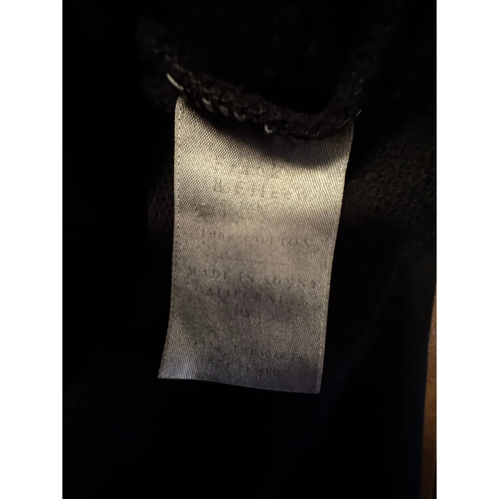 Frank & Eileen TEE LAB Black Raw Edge Hoodie - Medium - Image 6