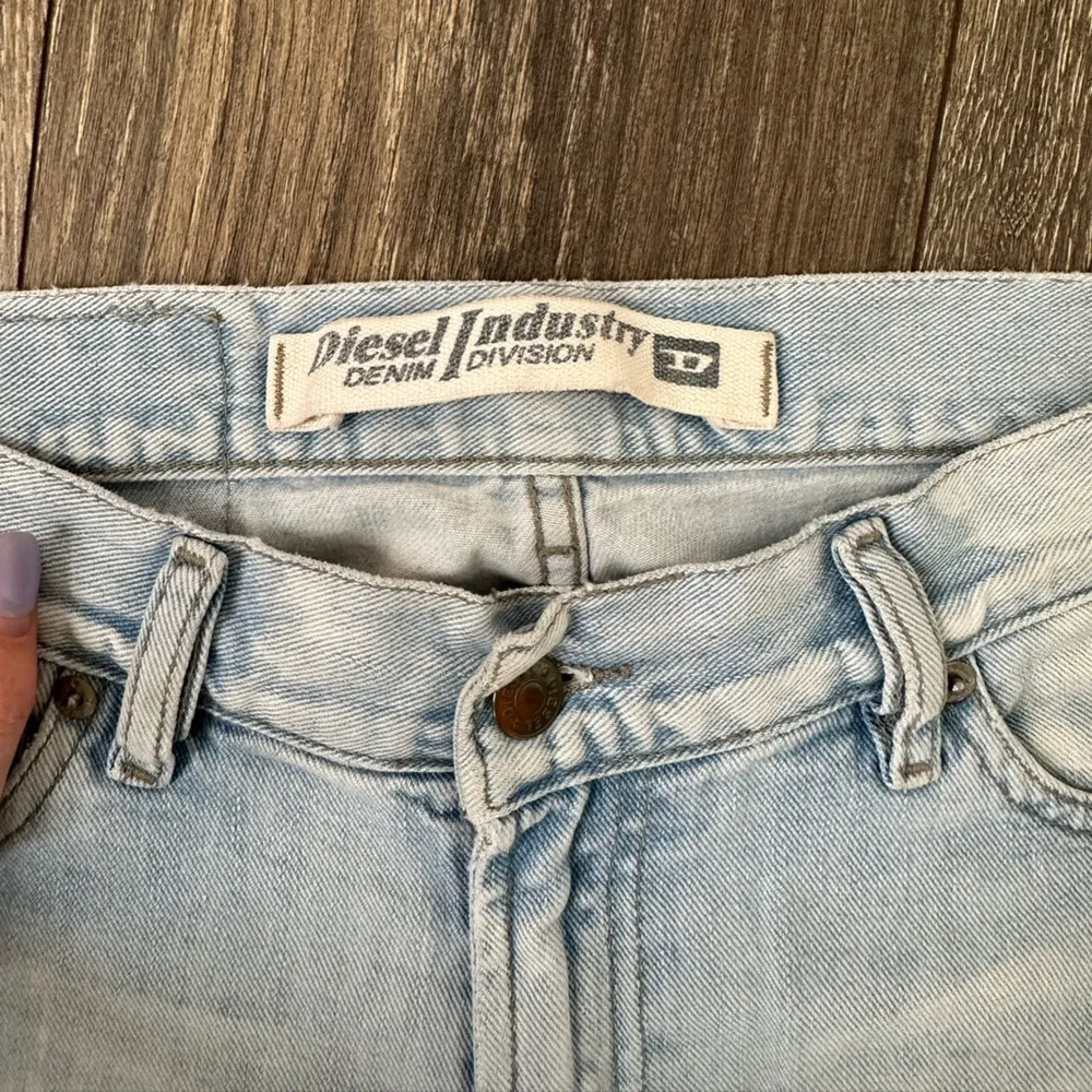 Vintage Diesel Denim Cut Off Biker Shorts • VTG • size 27 • Women’s - Image 4