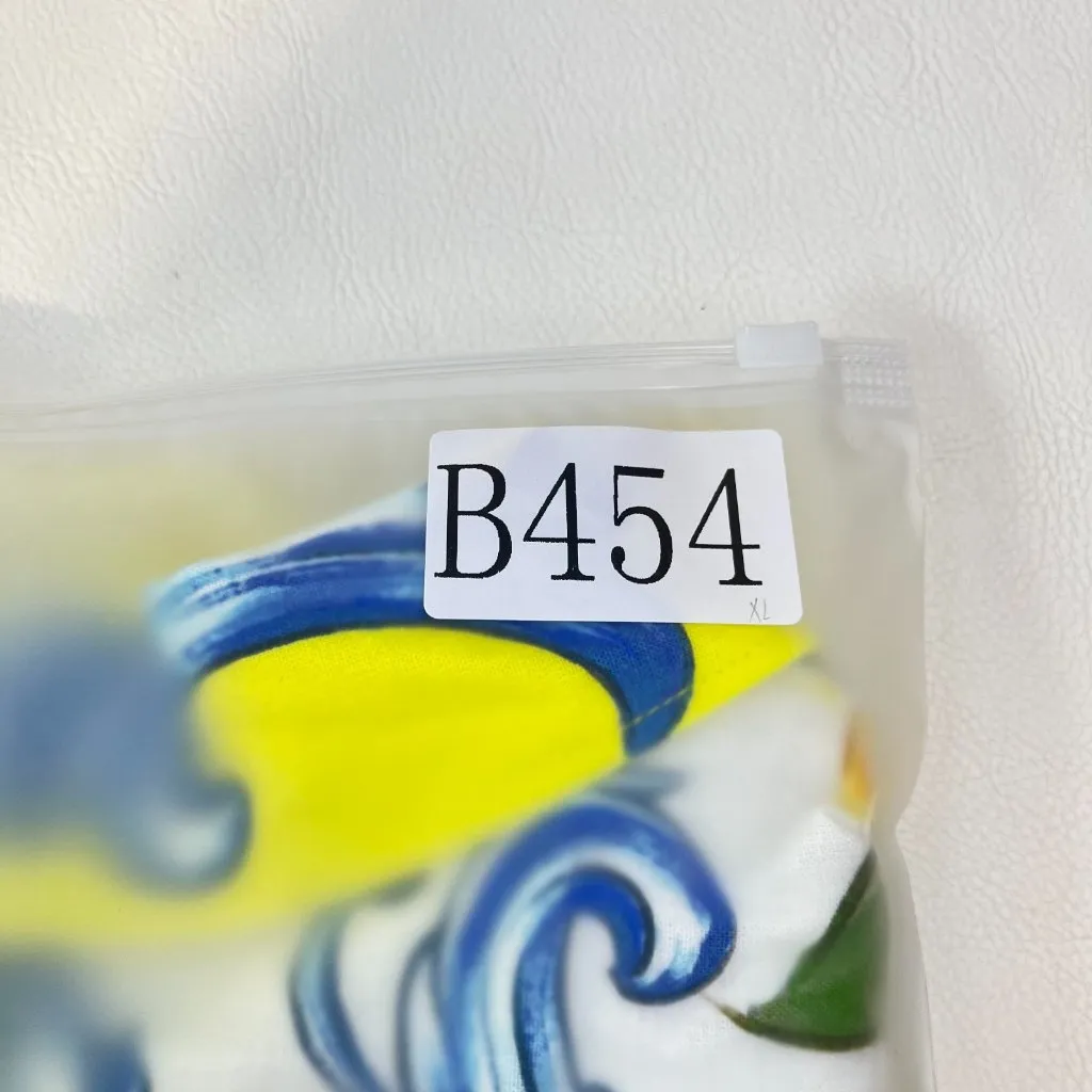 NWOT Farm Rio Sicily Scarf Linen-Blend Floral Button-Down Shirt Blouse Size XS - Image 14