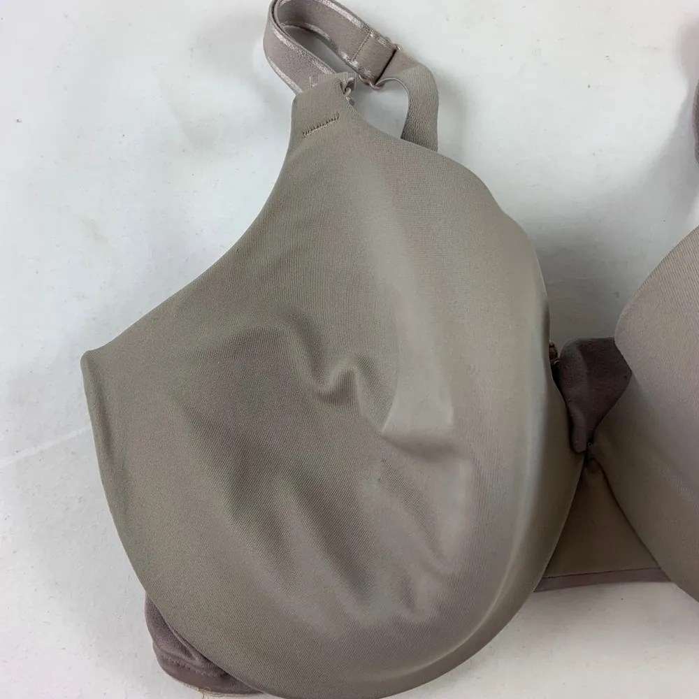 Warner’s 36D grey silk seamless underwire bra Gray Size undefined - Image 3