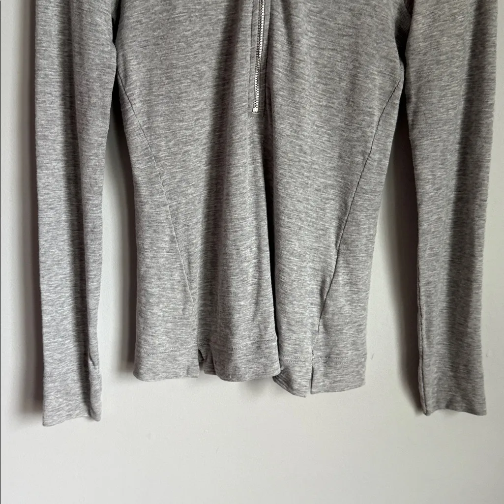 Reiss Melange Fern Zip Neck Polo Shirt XS - Image 7