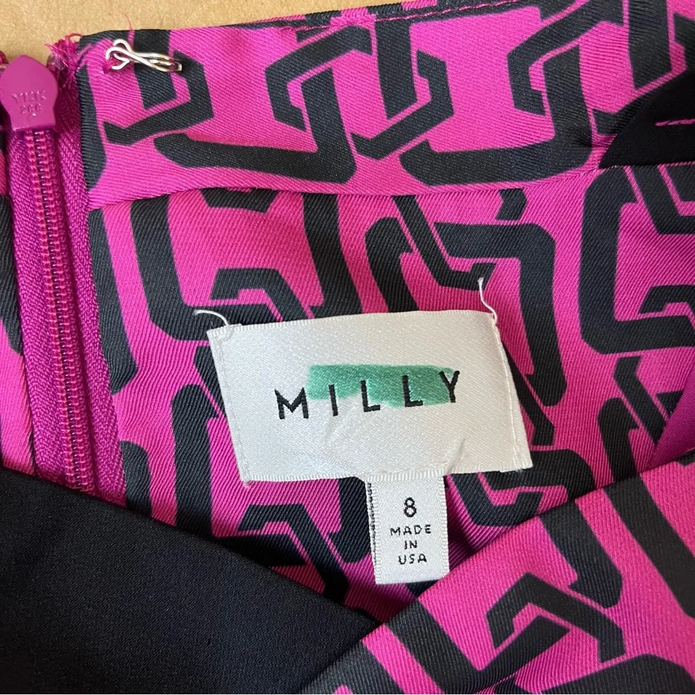 Milly Julia Chain Print Mini Dress - Image 7