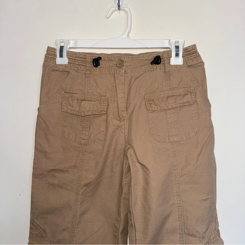 Brandy Melville John Galt Light Brown Kim Cargo Pants - Image 5