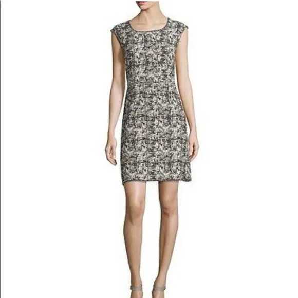 Max Studio  cap sleeve printed dress - Image 3