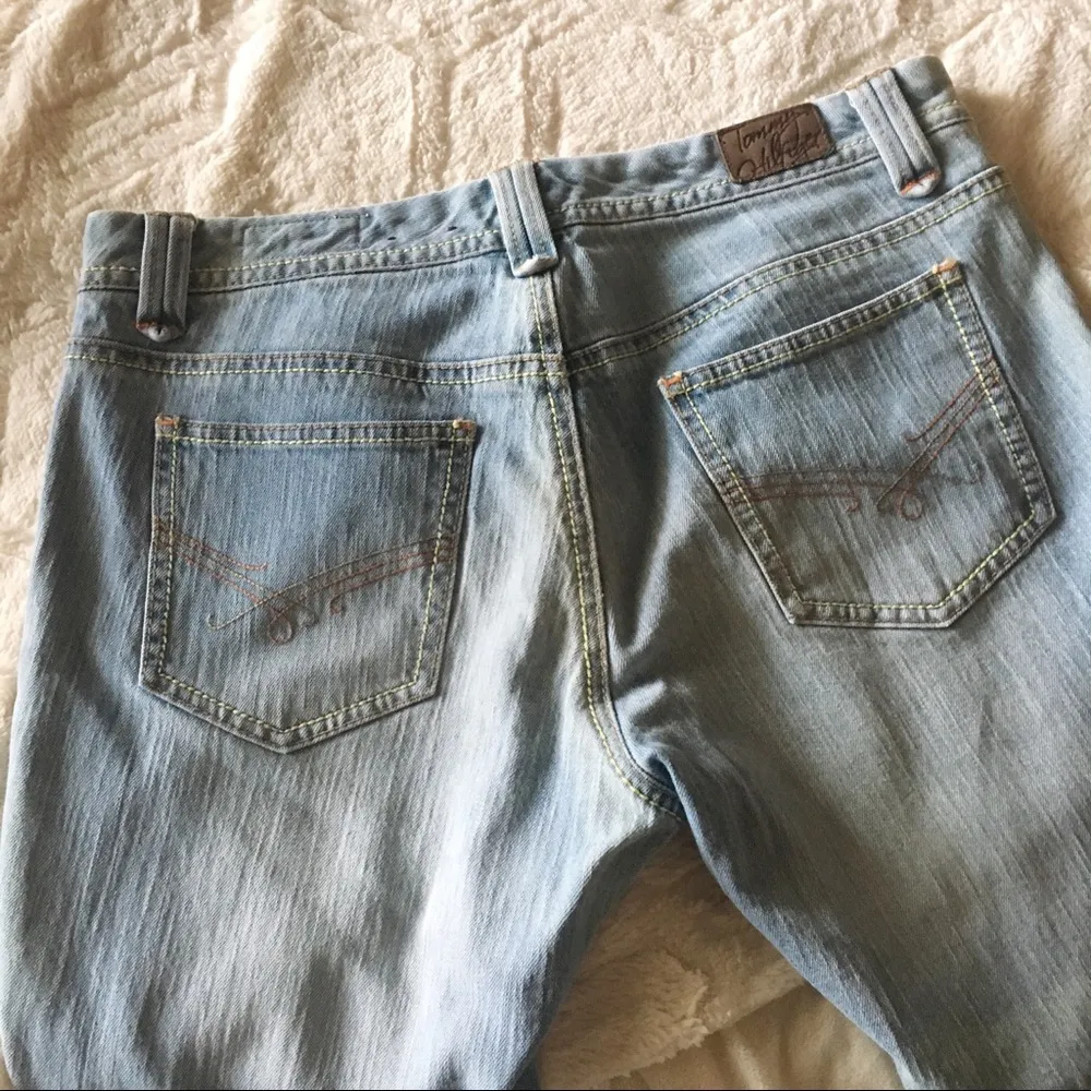 TOMMY HILFIGER American Spirit Mid-rise Crop Vintage Light Wash - Image 7