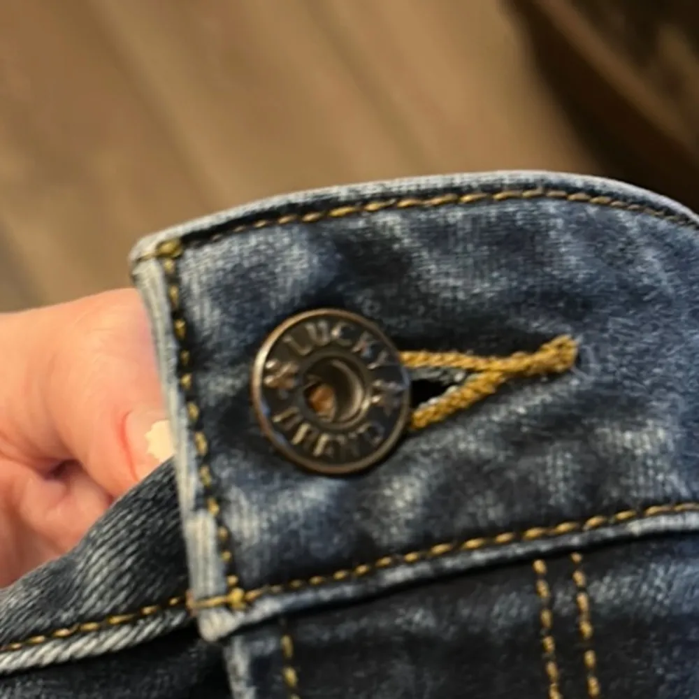 Lucky Brand Blue “Lolita” Skinny Long Jeans with Stretch - Image 6