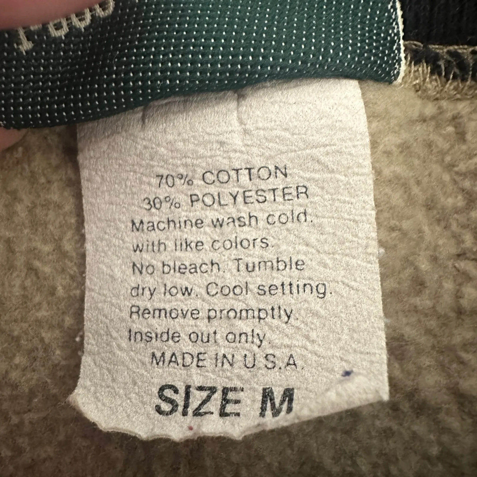 Vintage ColdwaterCreek Graphic Sweatshirt Mountain LionNature Taupe WomenMedium - Image 7