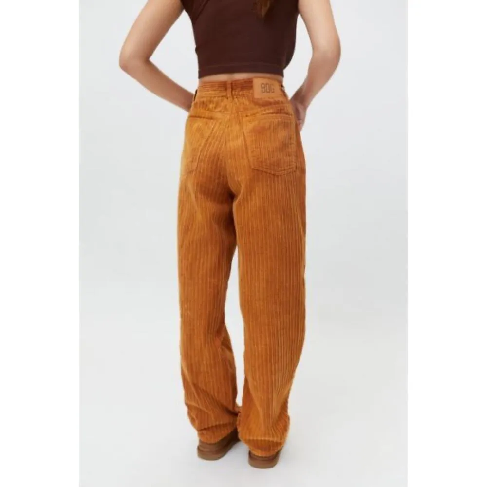 BDG Urban Outfitters Rust Corduroy A-Wide Flare Pants Size 0 - Image 2