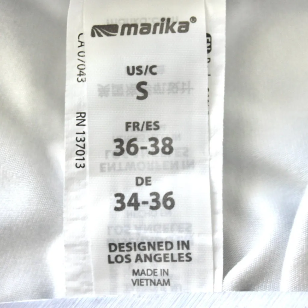 Marika White Grey Camo Print Athleisure Sporty Leggings Small - Image 5