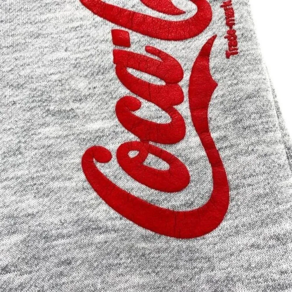 Vintage Coca Cola Gray Sweatpants Drawstring Joggers - Image 7