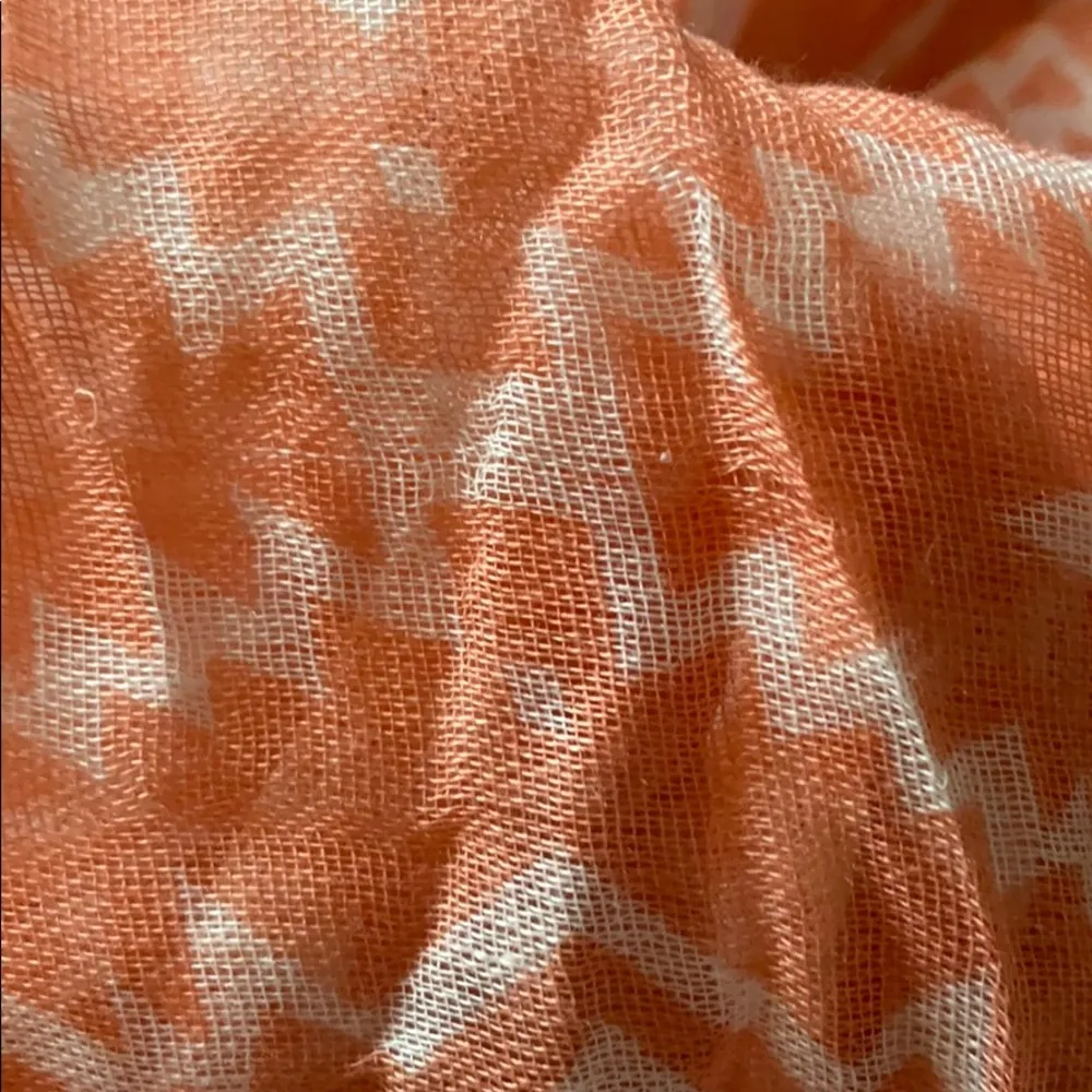 😊 Coral Aztec infinity scarf 😊 - Image 5