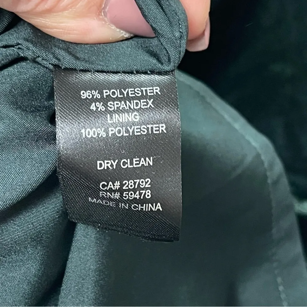 HOUSE of Harlow 1960 x REVOLVE Velvet mini dress with shoulders ties Green Sz L Size L - Image 12