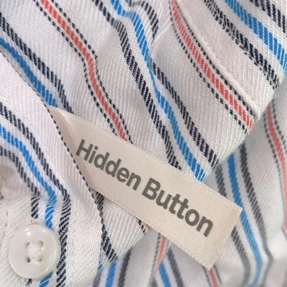 Terra & Sky striped button down top size 2X new with tags - Image 6