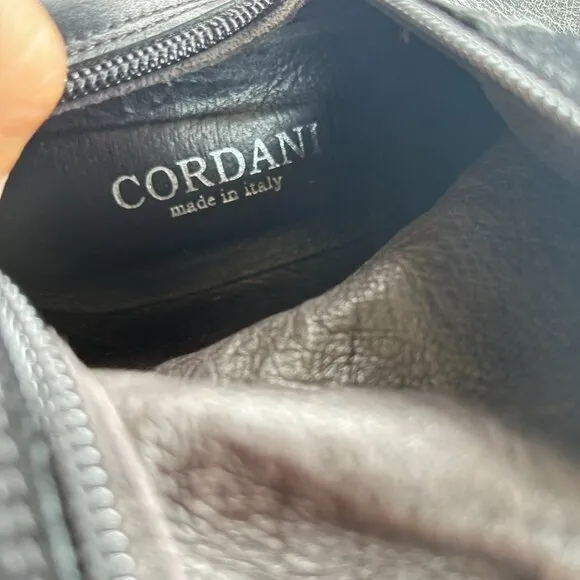 Cordani Italian Black Leather‎ Tall Riding Boots Buckle Womens Size 39 US 8.5 - Image 5