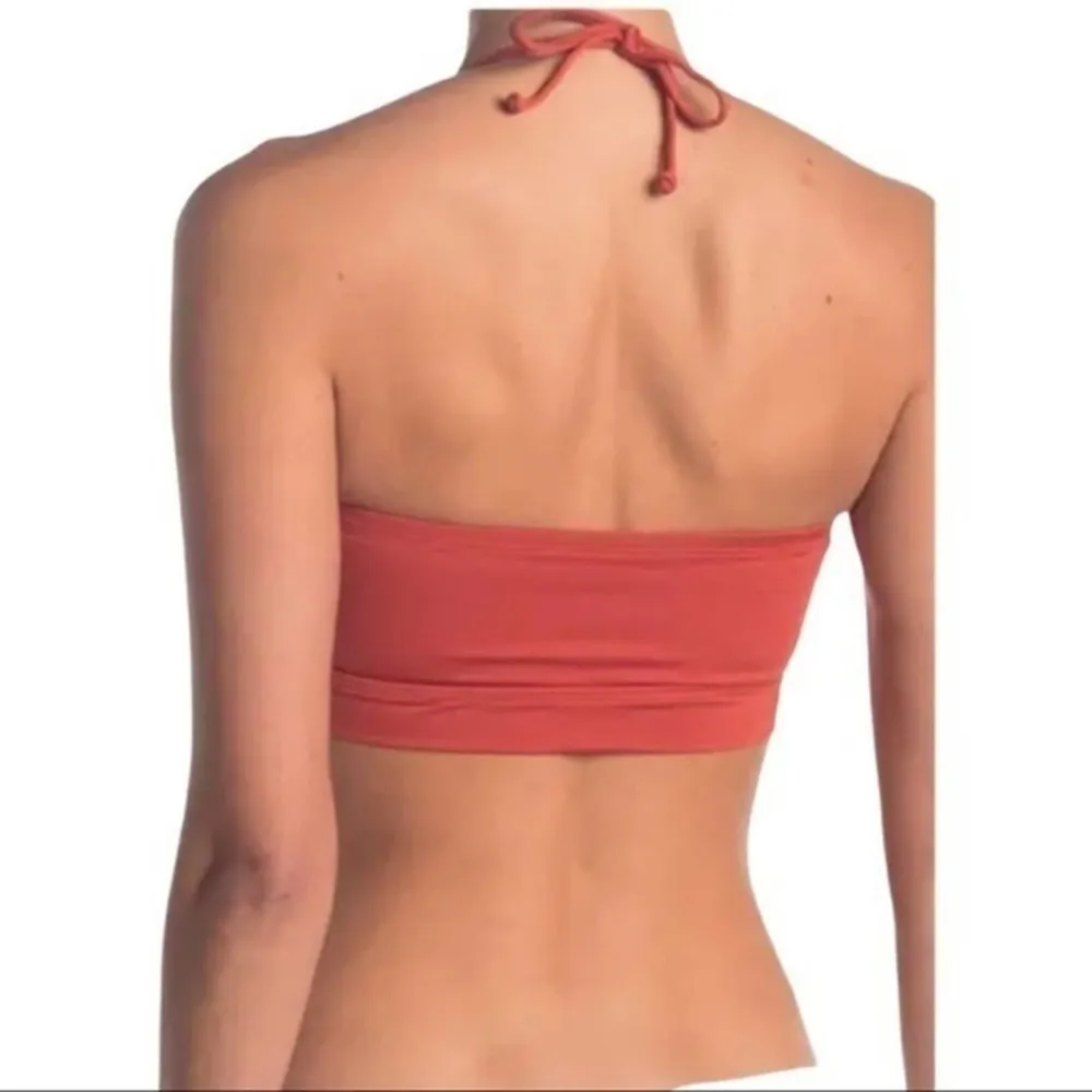 Becca  Bandeau Bikini Top & High Waist Bottom Small - Image 2