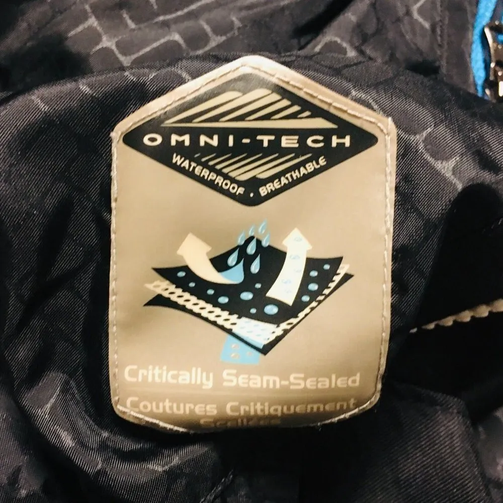 COLUMBIA Black Nylon Omni Shield Rain Jacket Windbreaker No Hood Women's Small - Image 11