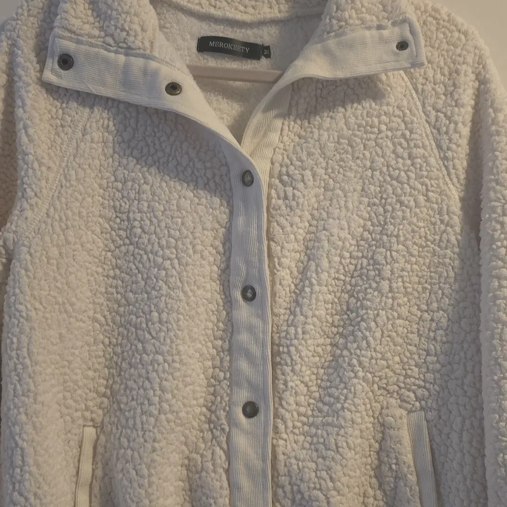 Women's Cozy White Sweater - Image 3