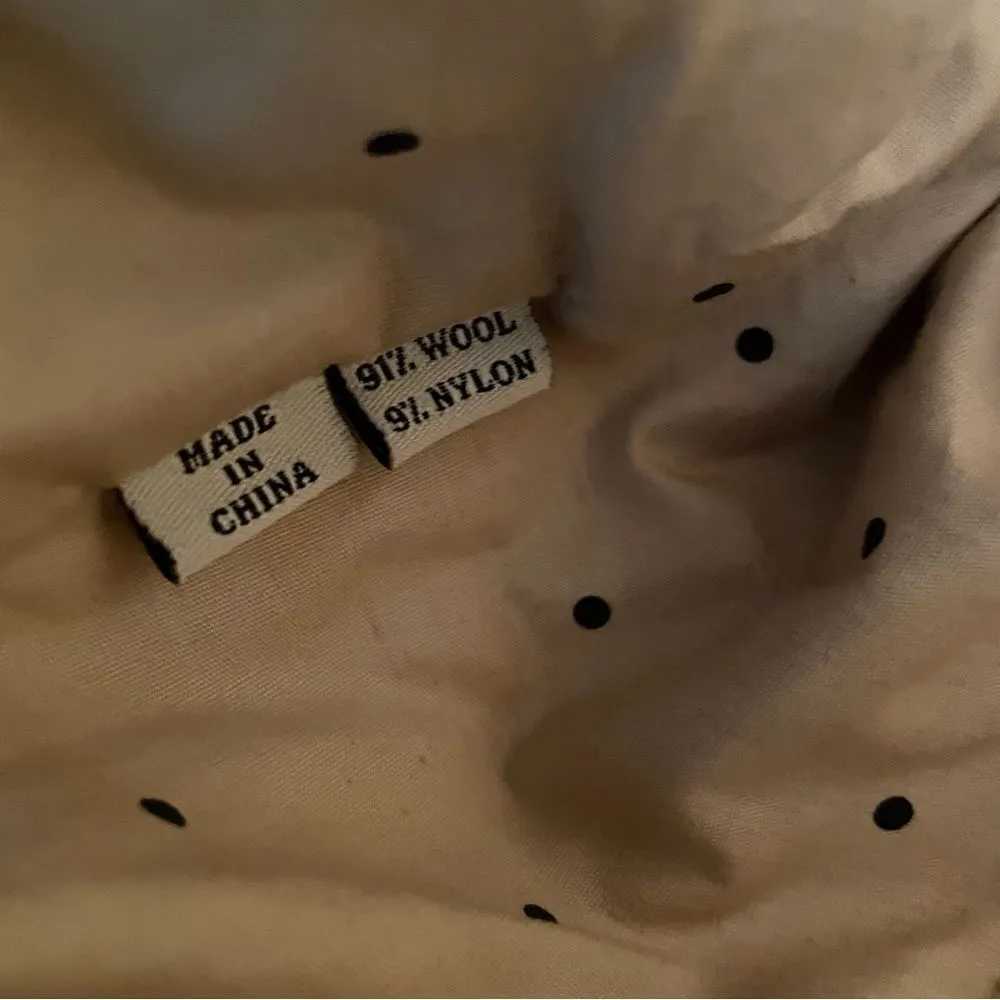 Kate spade tweed wool burlap and patent leather‎ large Slouchy Satchel tote - Image 8