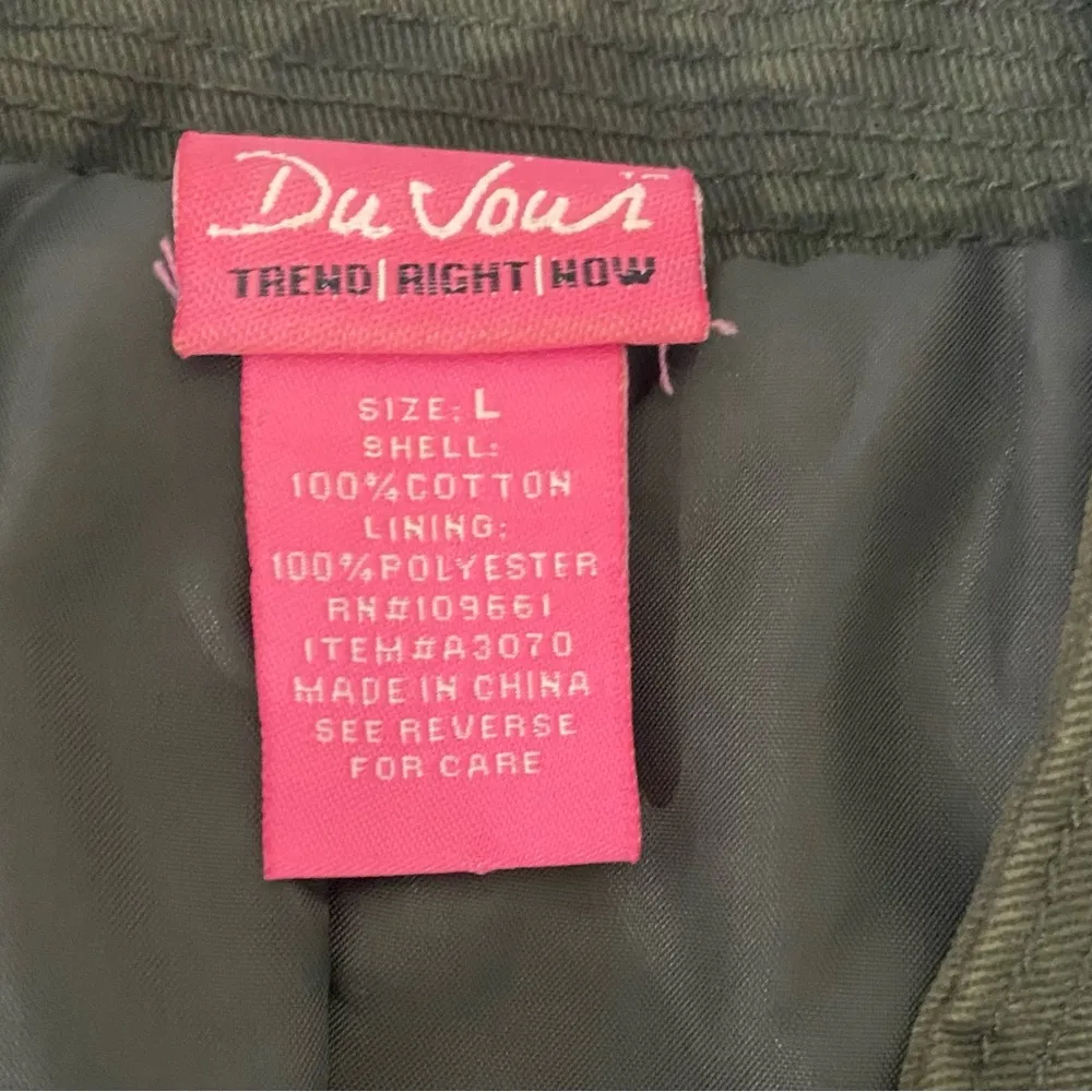 Du Jour Jacket Women’s Size Large Army Green - Image 7