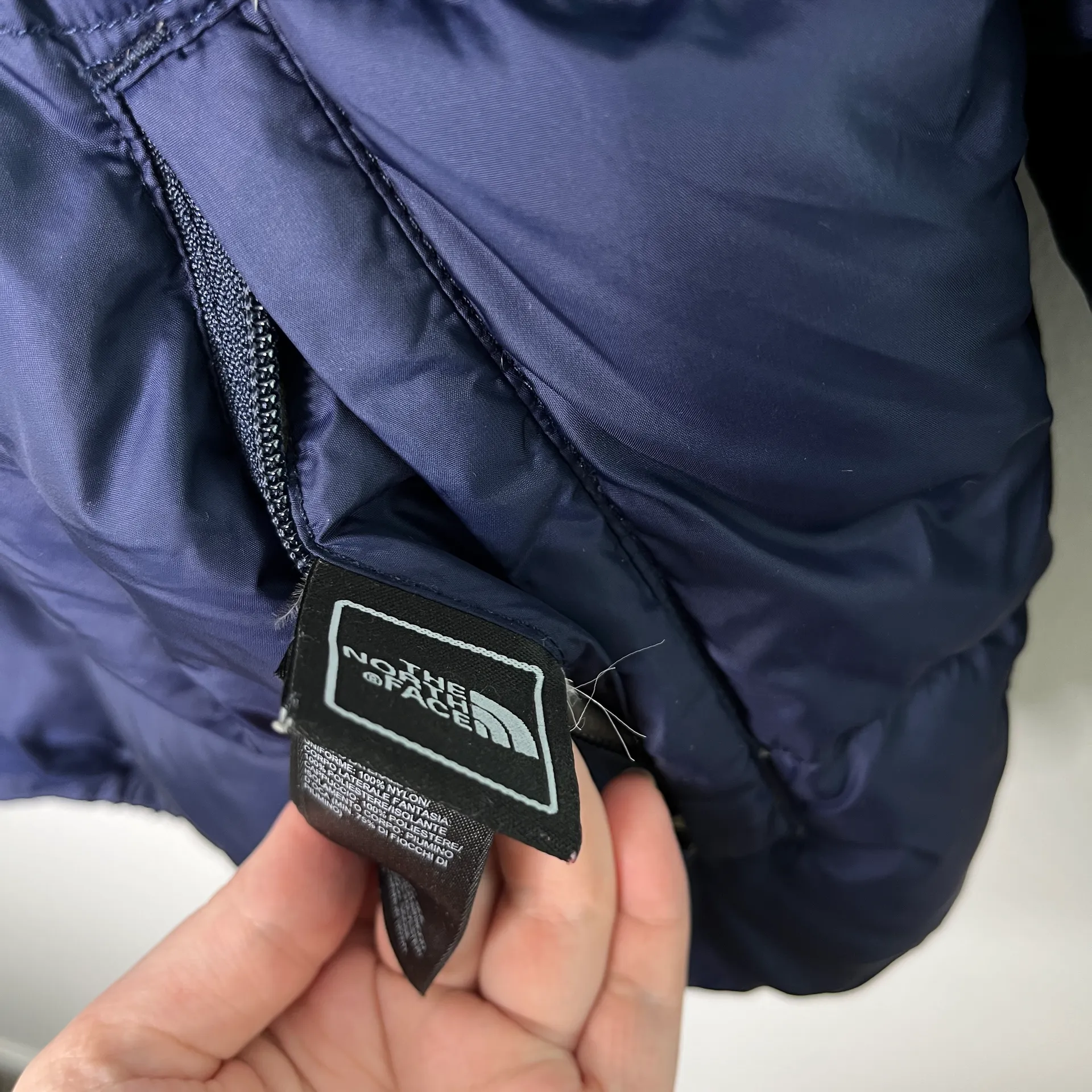 The North Face Reversible Puffer Coat Jacket - Image 5