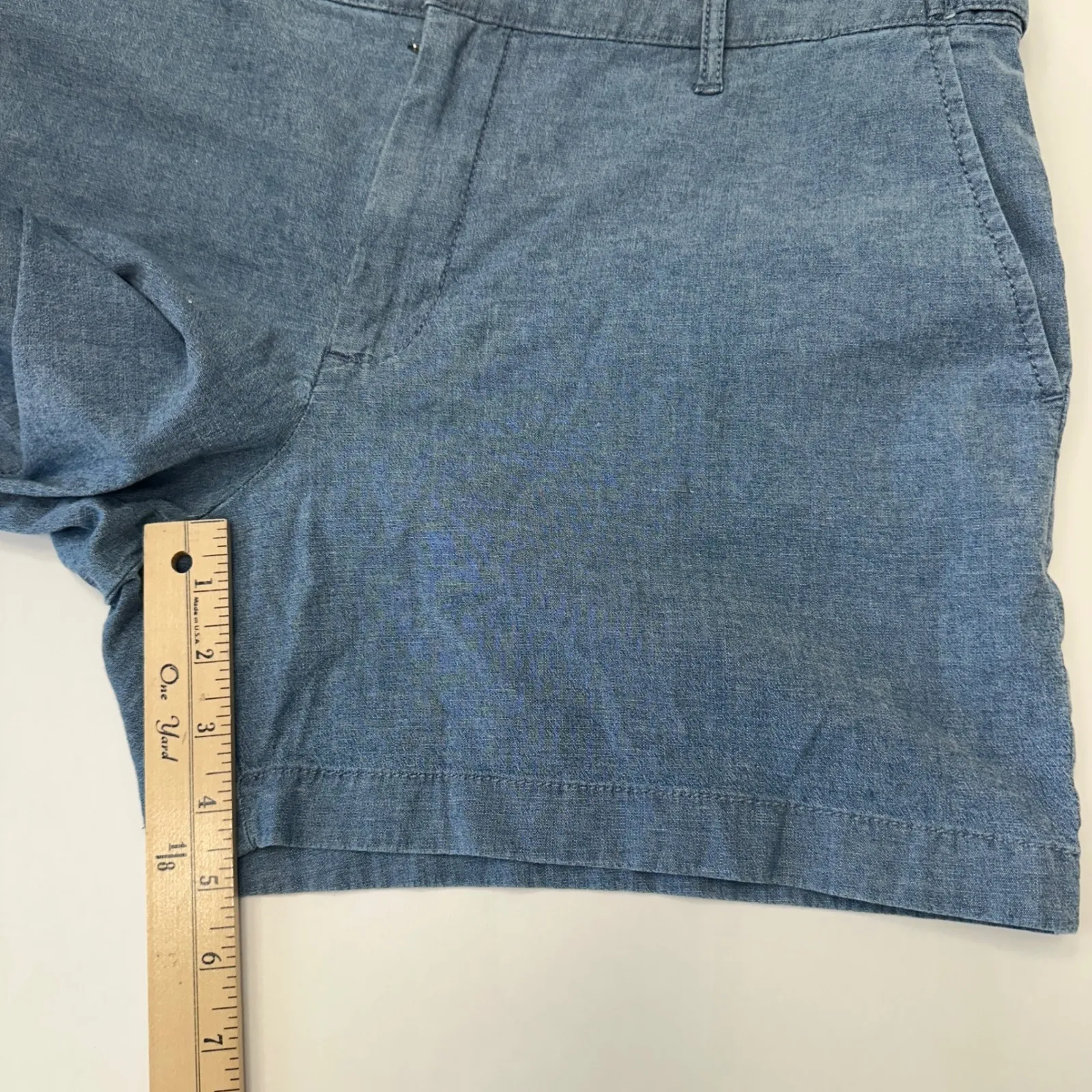 Tommy Hilfiger Womens‎ Classic Stretch Blue Shorts Size 12 Casual - Image 10