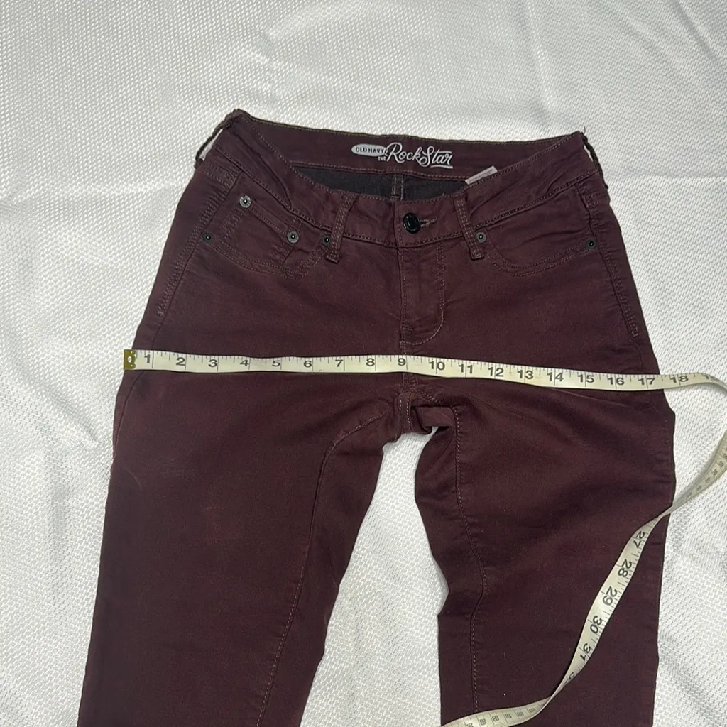 Dark Purple Skinny Jeans - Image 4