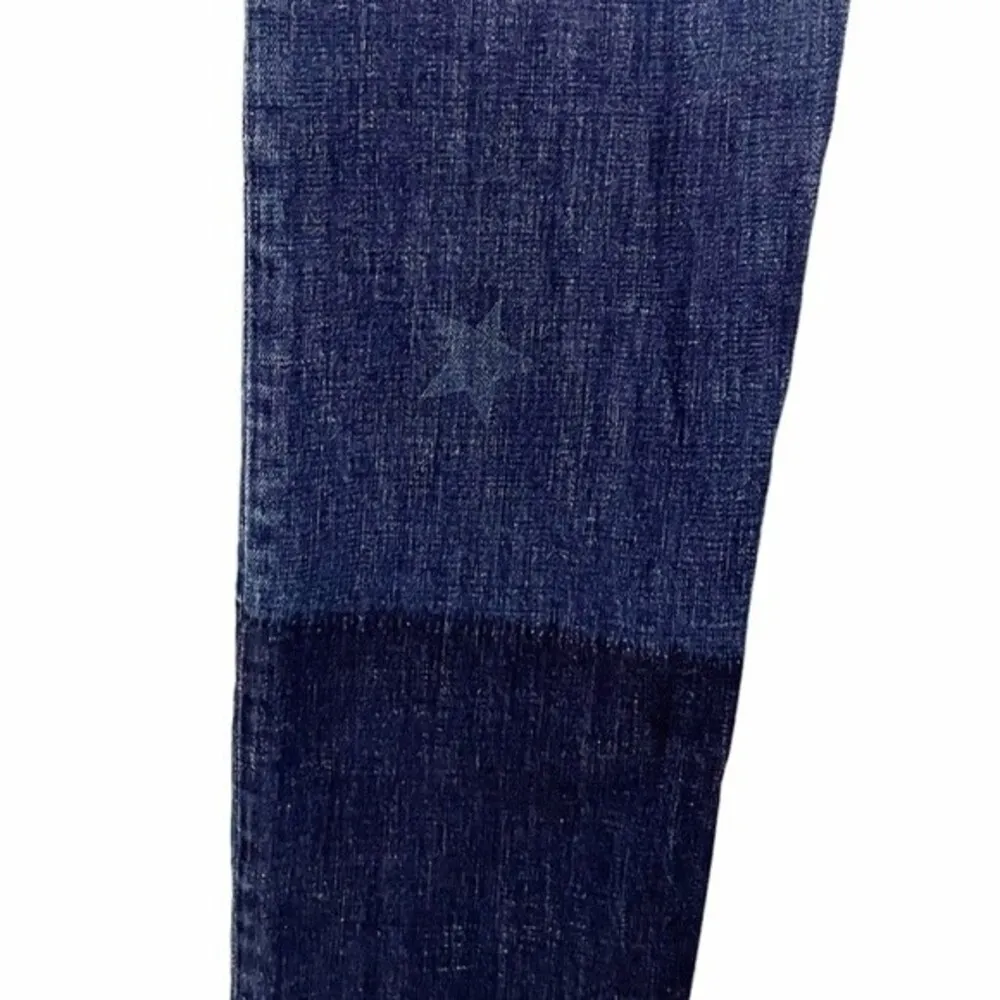 Cabi Jeans Slim Boyfriend Celebrity Wash Star Print Raw Hem Denim Women’s Size 0 - Image 10