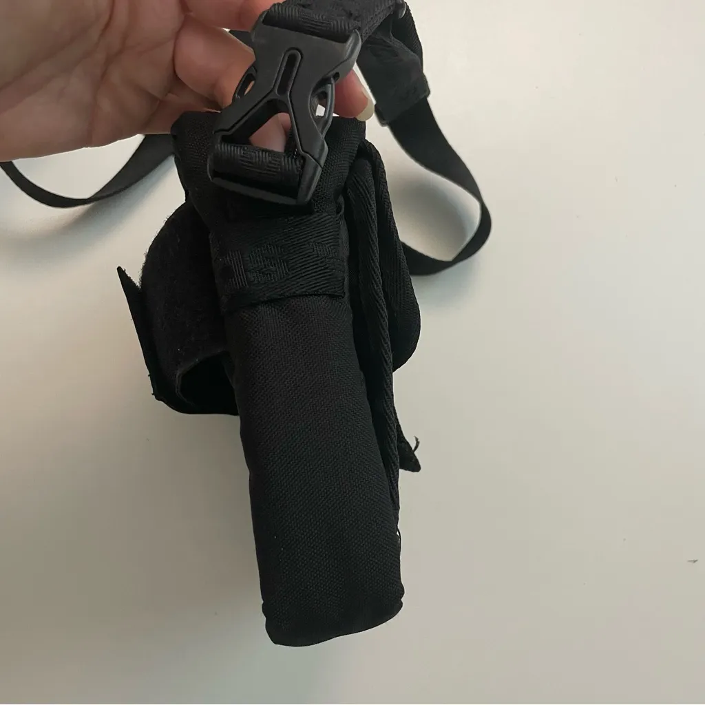 Adidas Originals Festival Crossbody Bag Purse Utility Travel Camera Black Unisex - Image 8