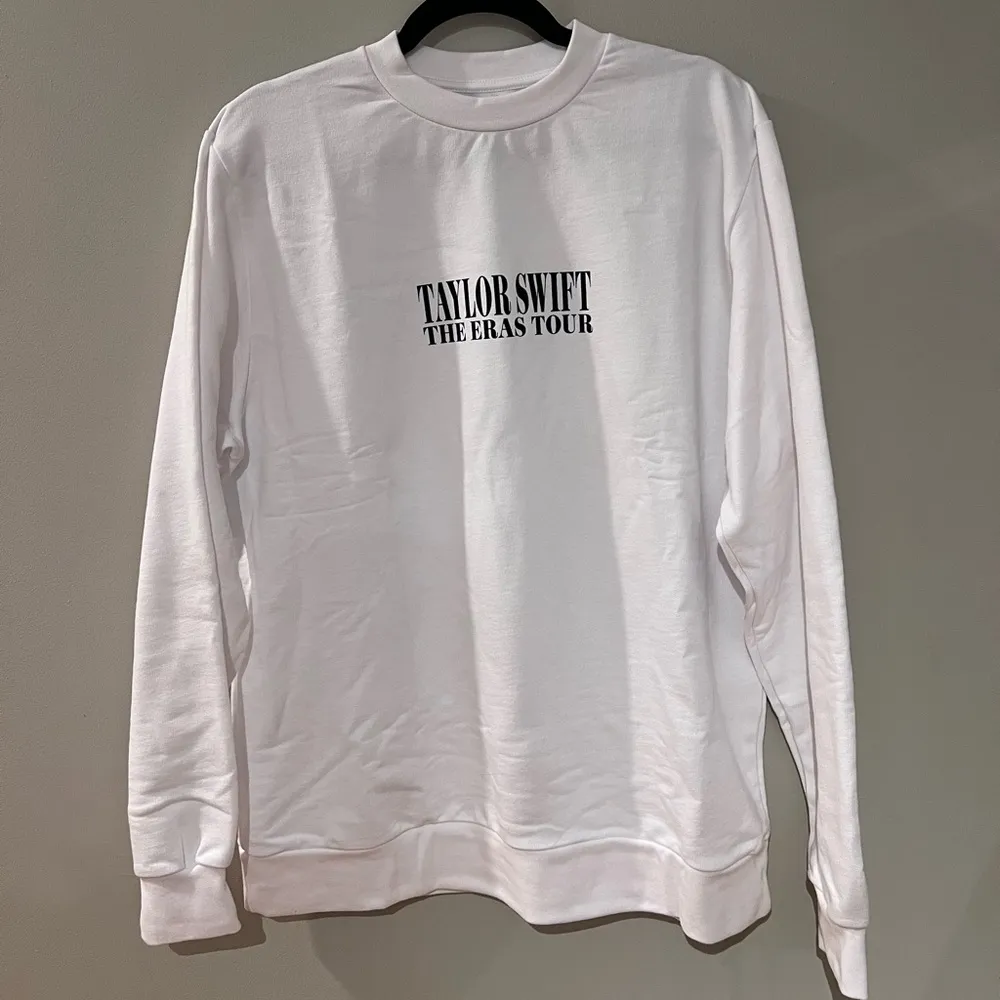 Taylor Swift The Eras Tour TTPD White Crewneck NWT - Image 3