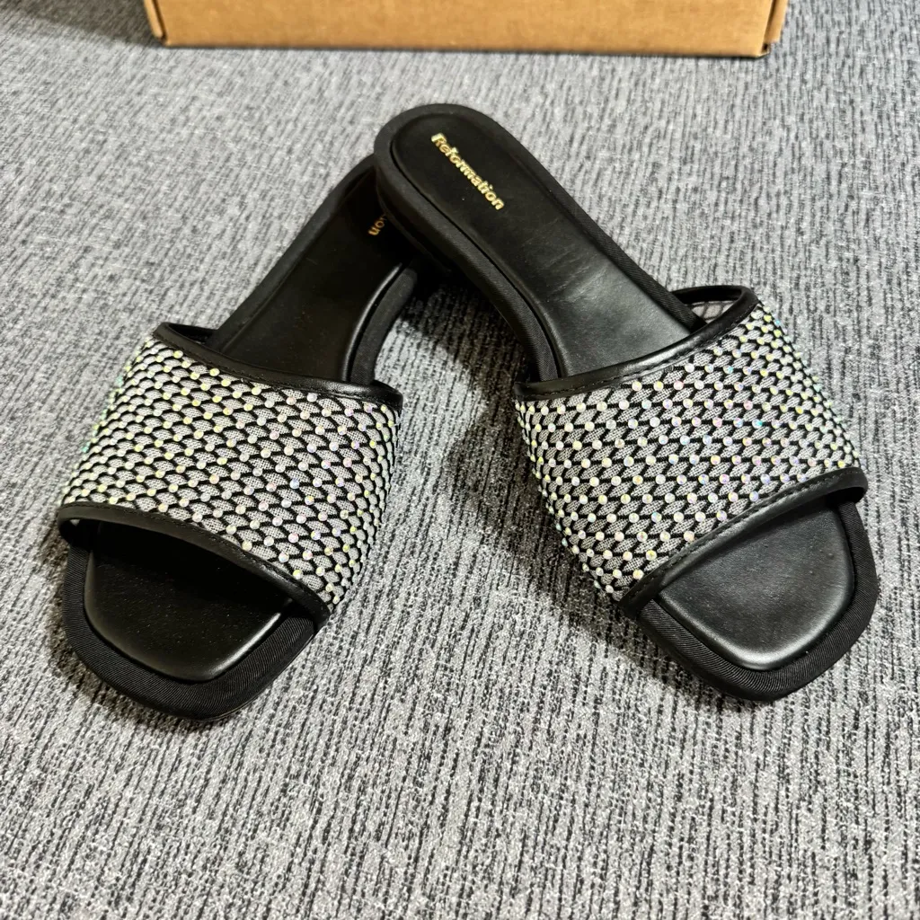 Reformation Women’s Eliza Flat Sandals - Image 5