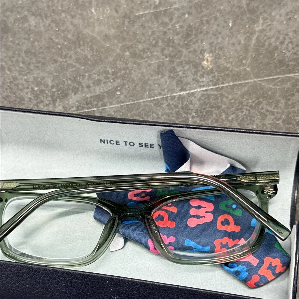 Warby Parker prescription Green Glasses frames - Image 11
